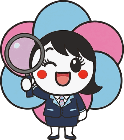 幸華堂キャラクター ハナちゃん