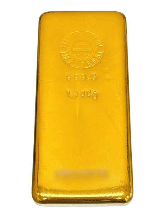 金のインゴット(買取・リユース品の例)